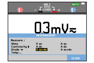 Built in Digital Multimeter to Quickly and Conveniently Perform Precise Measurements